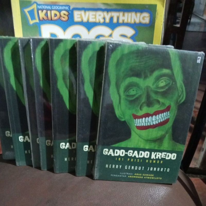 BUKU 101 PUISI HUMOR ( GADO GADO KREDO)