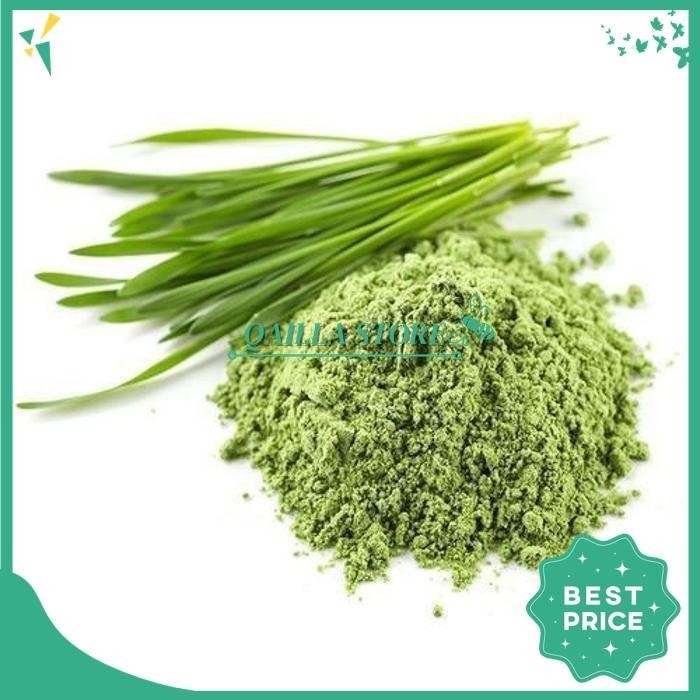 

RUMPUT GANDUM BUBUK / ORGANIC WHEATGRASS POWDER DIJAMIN GRATIS ONGKIR