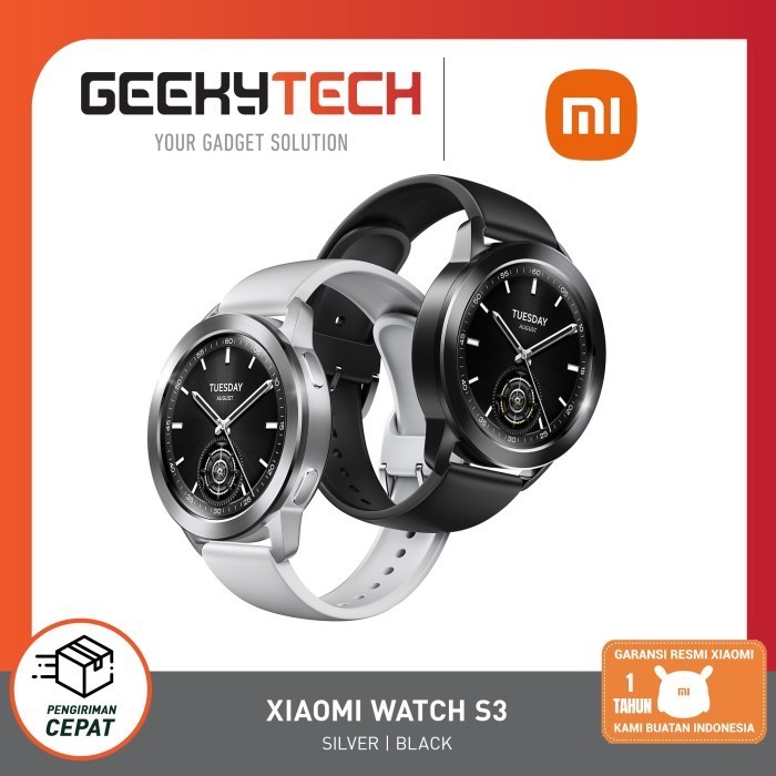 Promo Xiaomi Watch S3 Smartwatch - Garansi Resmi Xiaomi Indonesia .