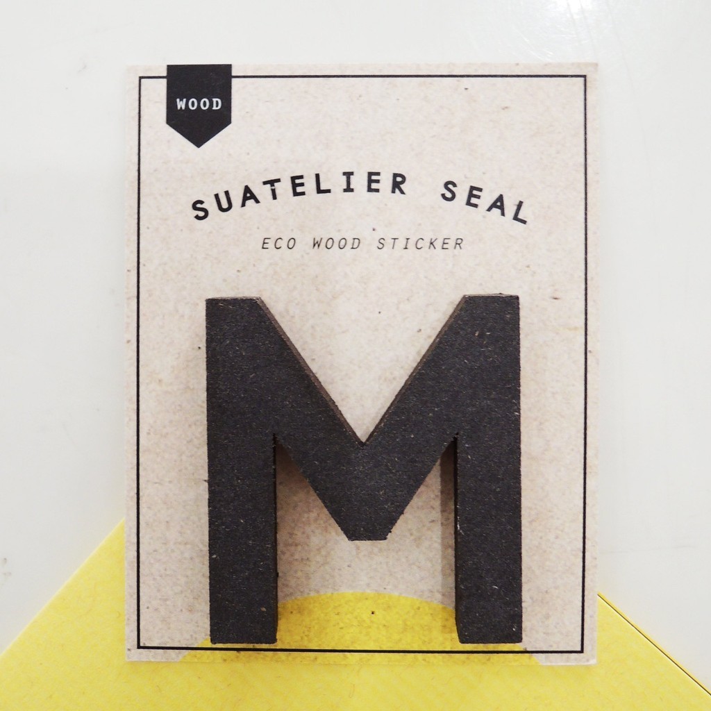 

SUATELIER Seal Eco wood sticker No. 1713 wood (M)