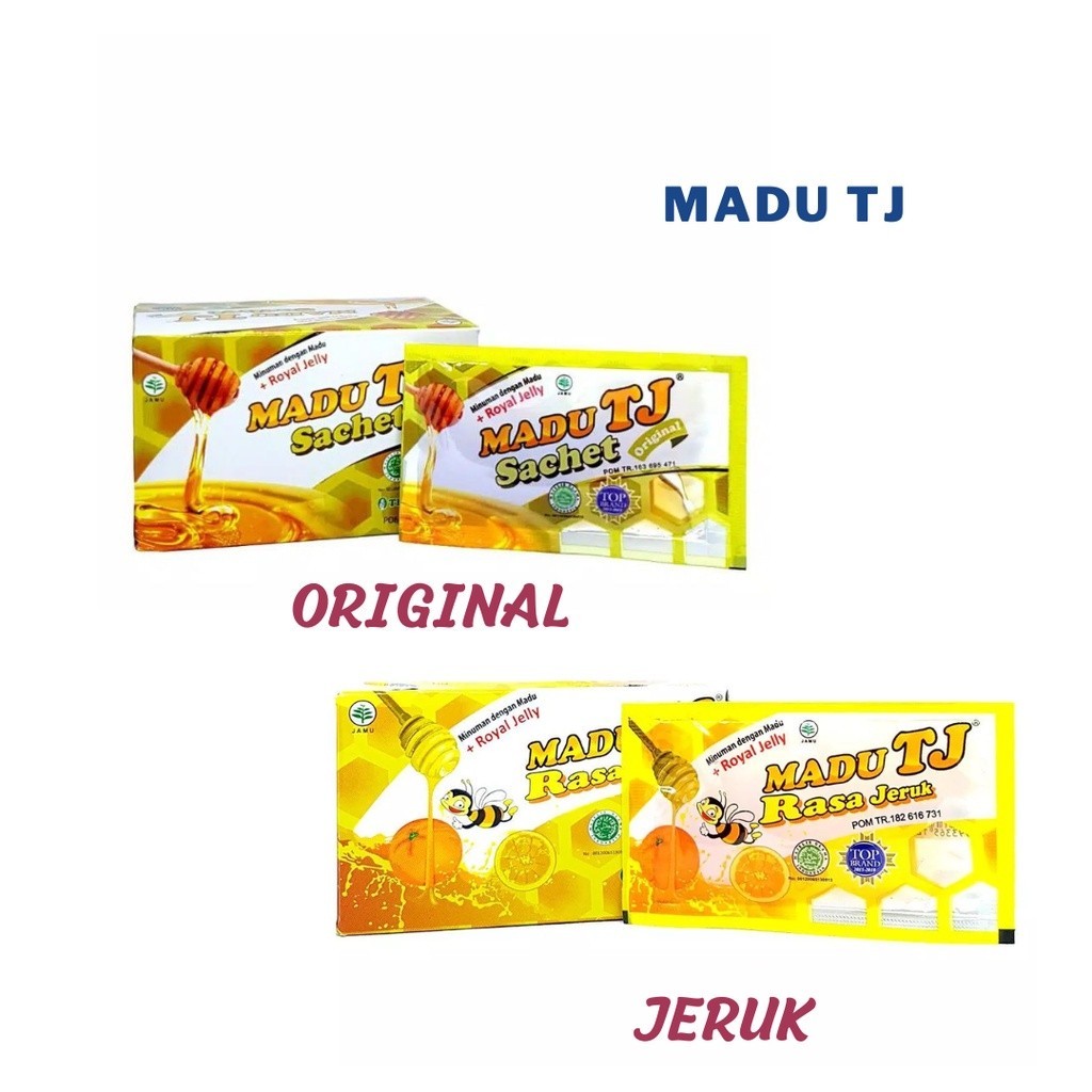 

MADU TJ RASA ORIGINAL DAN JERUK - 100% ORIGINAL