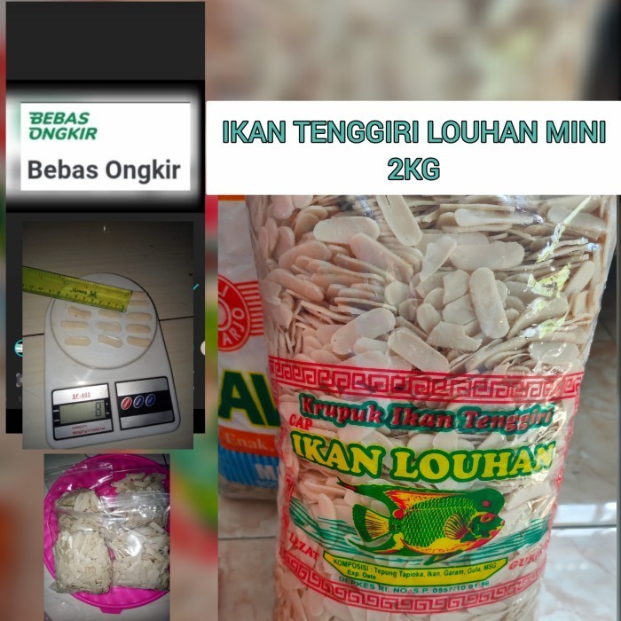 

Kerupuk Ikan Tenggiri Louhan Ni Mentah 2 Kg