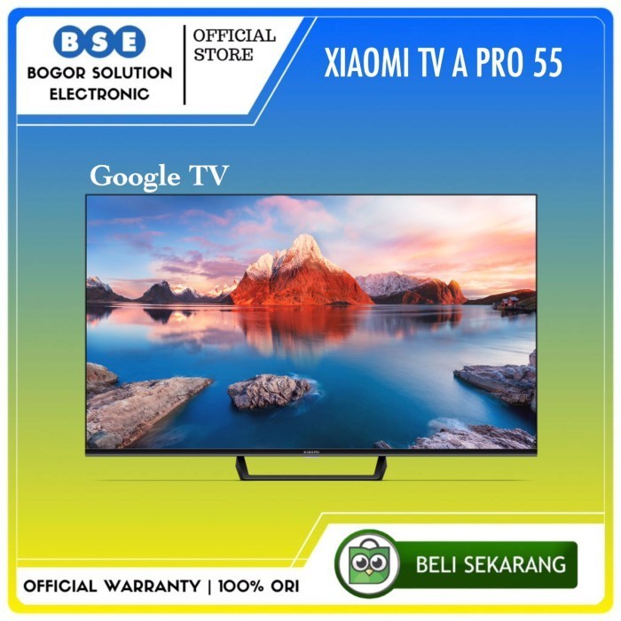 Promo Tv Xiaomi 55 Inch 4K Uhd Digital Tv Xiaomi Tv A Pro 55 Google Tv [Ori] .