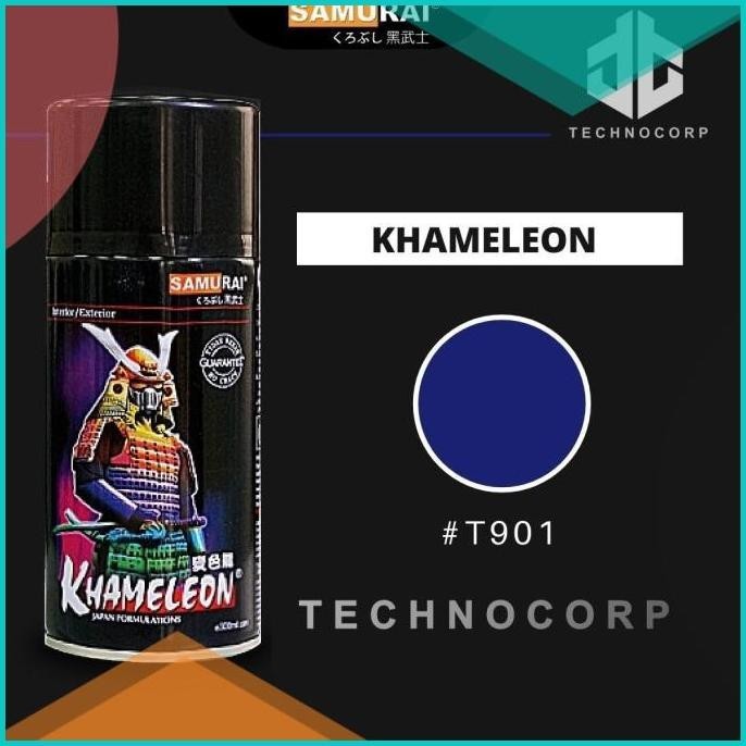Cat Semprot SAMURAI PAINT T901 BUNGLON / KHAMELEON BIRU UNGU LEMBAYUNG