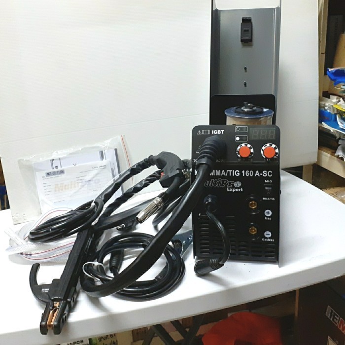 Mesin Las MULTIPRO MIG Las CO Gasless MULTIPRO MIG-MMA/TIG 160 A -SC