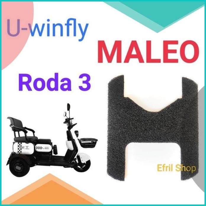 Karpet sepeda motor listrik UwinFly Maleo roda tiga MALEO roda 3  19F3