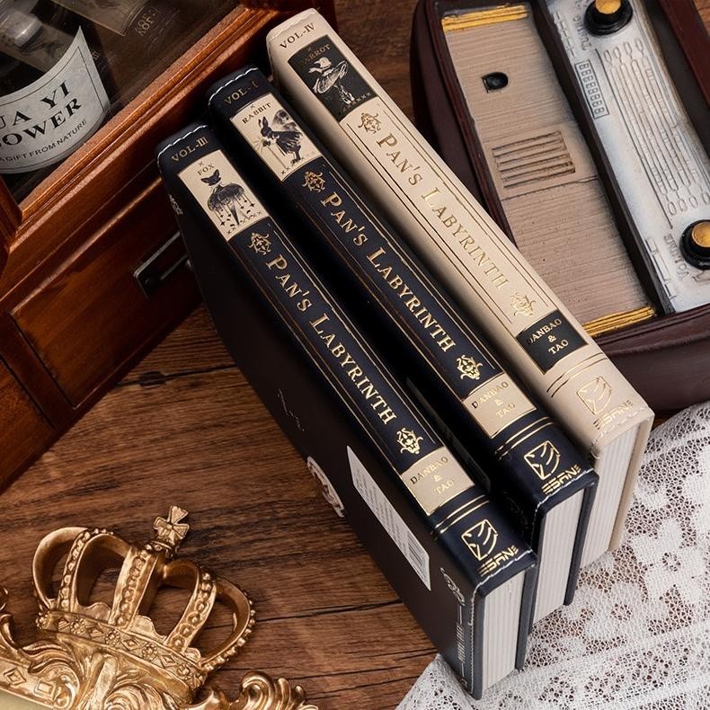 

OKK-1520 Magnetic Notebook Diary Pan's Labyrinth / Buku Diary PU Leather Buku Catatan - 0881 Premium