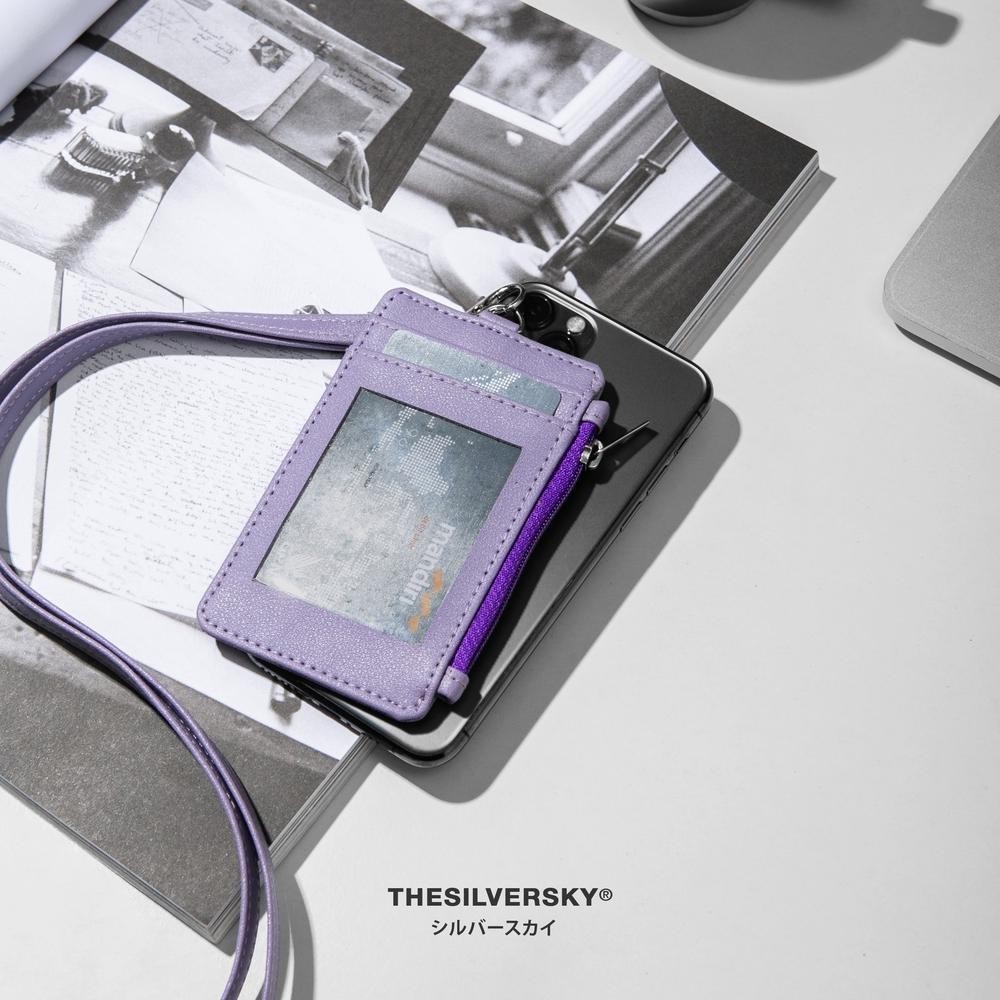 

fb-4 Thesilversky Lanyard Name Tag ID Card Kulit Premium Premium