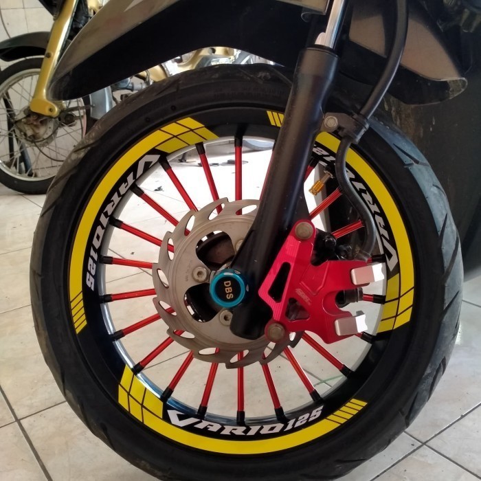 STICKER VELG MOTOR VARIO/ VARIO/TEHCNO/LIST PELEK/VARIASI VELG/CUTTING