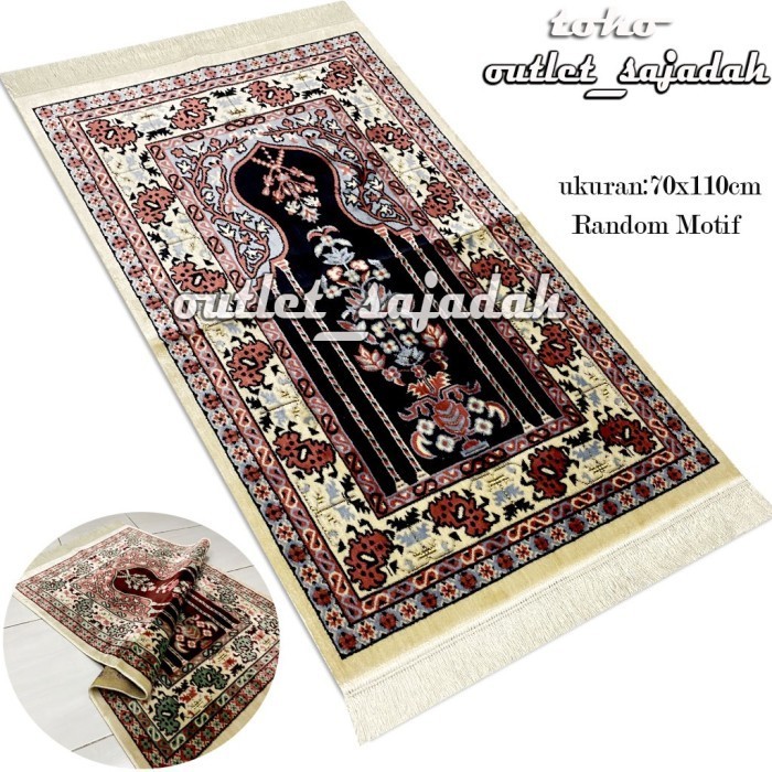 Sajadah Dewasa Sajadah Wangi Sajadah Bulu Tebal Karpet Turki
