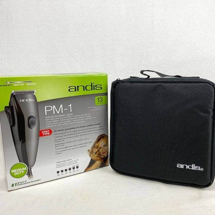 Andis Alat Cukur Pet Clipper Pm1 - Medium Duty Promo
