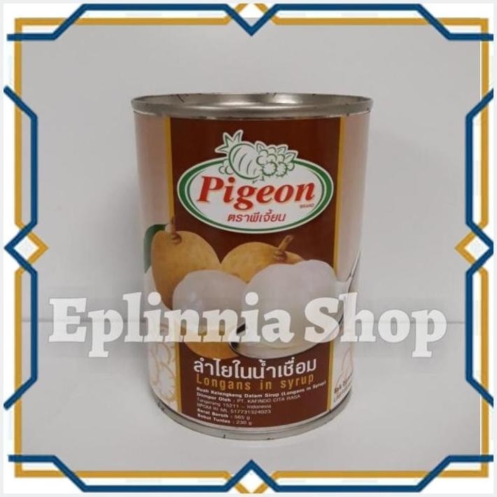 

[EPL] PIGEON LONGAN IN SYRUP 565 GR - BUAH KELENGKENG DALAM SIRUP
