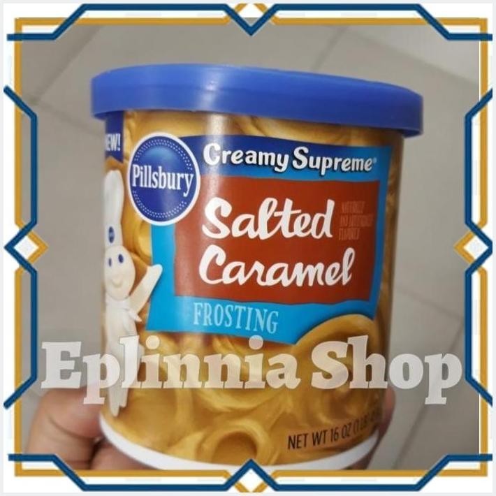 

[EPL] PILLSBURY CREAMY SUPREME SALTED CARAMEL FROSTING 453 GR