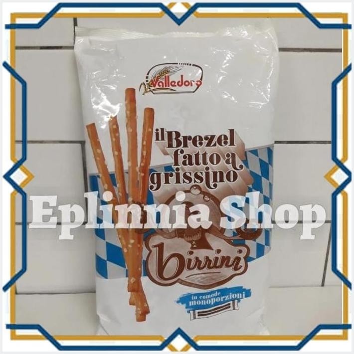 

[EPL] VALLEDERO BIRRINI BRETZEL BREADSTICKS 240 GR - ROTI STIK