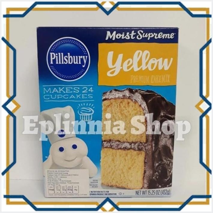 

[EPL] PILLSBURY MOIST SUPREME PREMIUM CAKE MIX YELLOW 432 GR - PREMIKS