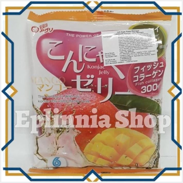 

[EPL] YUKIGUNI KONJAC JELLY MANGO 108 GR - JELI RASA MANGGA