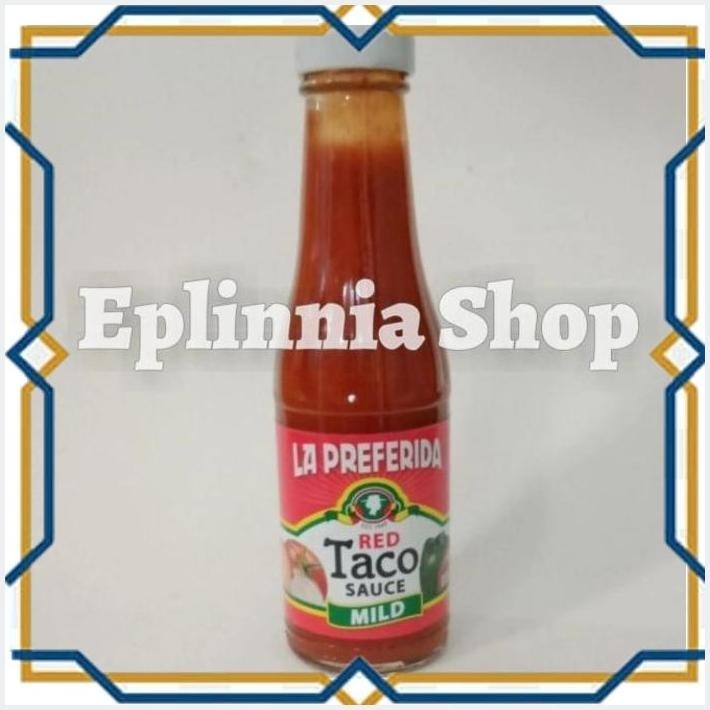 

[EPL] LA PREFERIDA RED TACO SAUCE MILD 198 GR - SAUS