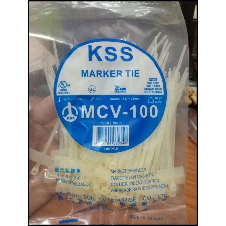 

BEST DEAL LABEL TIES / MARKER TIE 100MM !!!