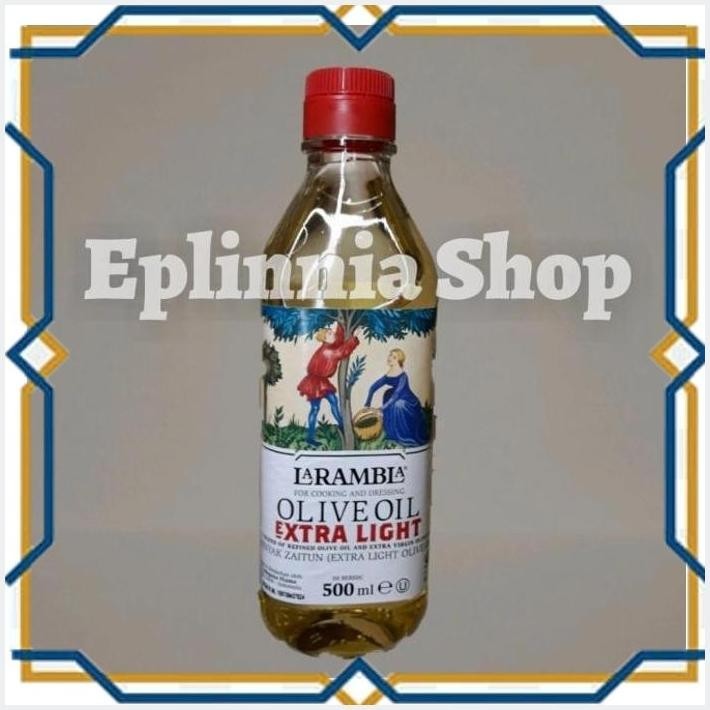 

[EPL] LA RAMBLA EXTRA LIGHT OLIVE OIL 500 ML - MINYAK ZAITUN