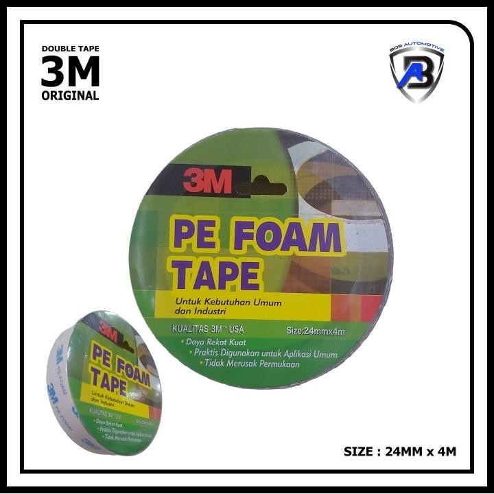 

GRATIS ONGKIR DOUBLE TAPE 3M PE FOAM SOLASI BB BUSA 24MM X 4M ORIGINAL