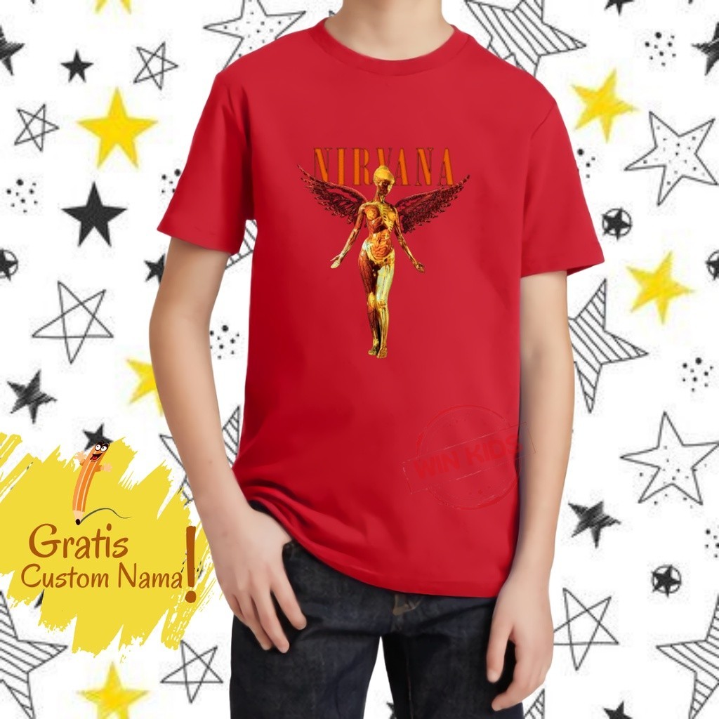 Kaos Nirvana  / Baju Kaos Anak Nirvana