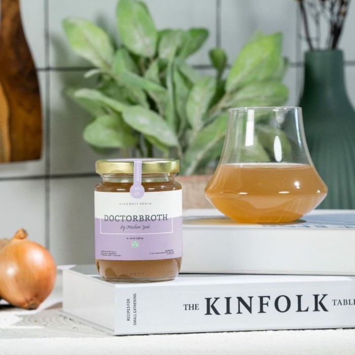 

Kaldu Ikan Gabus / Fish Bone Broth / Ikan Kutuk Doctor Broth