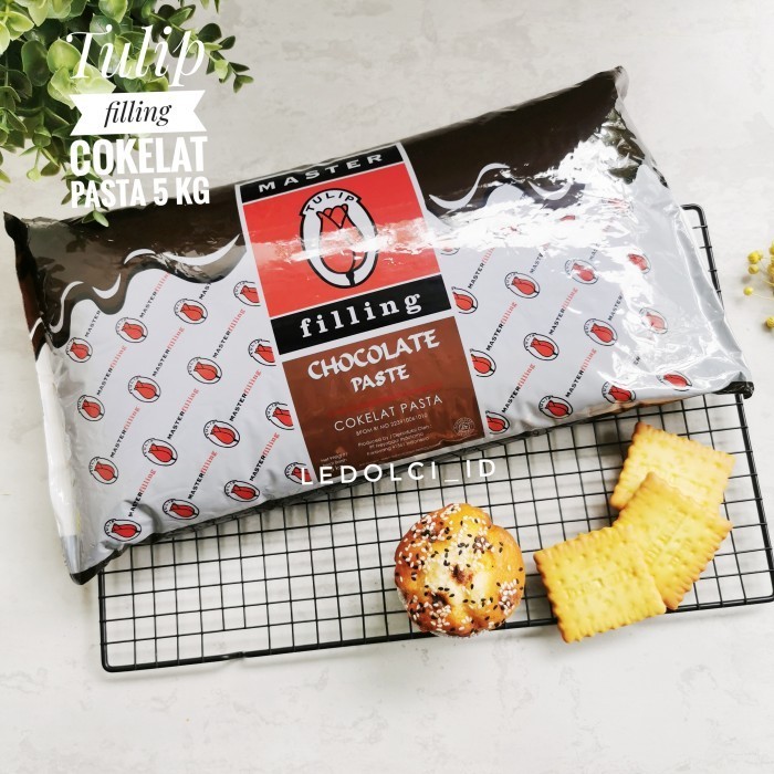 

Cabina Tulip Chocolate Filling Selai Coklat Coklat Filling 5 Kg Kemasan Asli