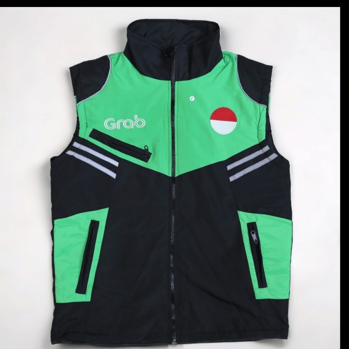 Rompi Grab Driver / Rompi Grab Terbaru / Rompi Motor Pria