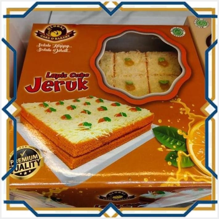 

[LDY] GLOBAL CAKE & BAKERY LAPIS CAKE JERUK