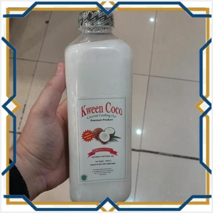 

[LDY] KWEEN COCO COCONUT COOKING OIL 1LT NATURAL