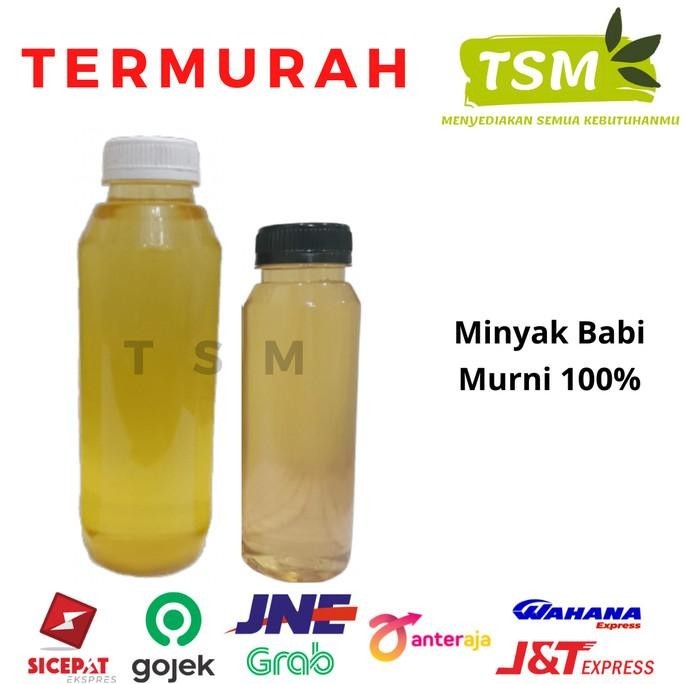 

minyak babi 100% murni nett 250ml