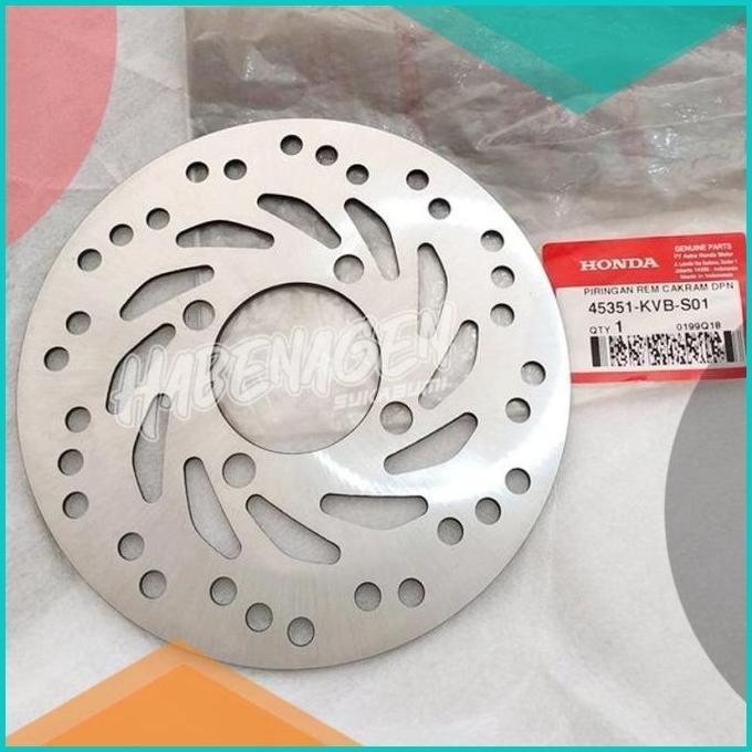 piringan cakram depan beat esp vario 125 150 esp 2015 - 2018 ORI AHM 1