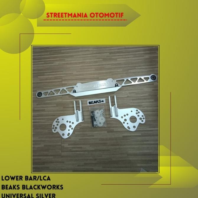 Lower Bar / Lowerbar Blackworks Jazz Brio Yaris - Full Silver