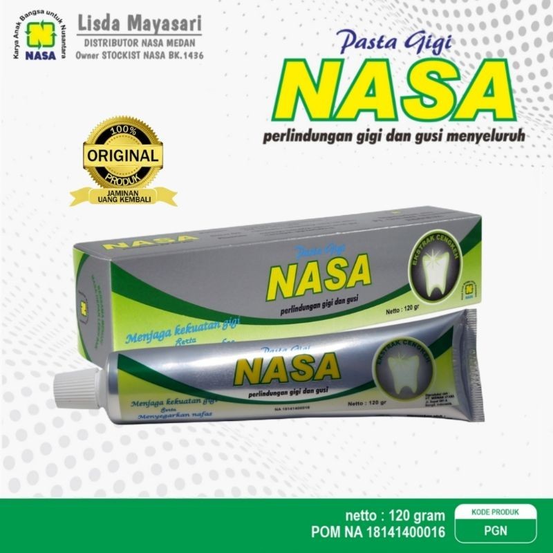 PGN - Pasta Gigi Nasa Asli Ori Original Pagina odol nasa  - Nasa Medan Lisda Mayasari