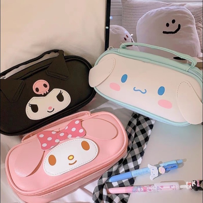 

Tas Tenteng / Kotak Pensil / Tas Cinnamoroll Kuromi Melody Import