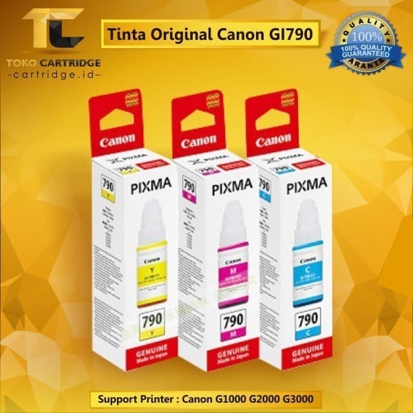 

Tinta Original Canon Gi790 Gi-790 Gi 790 Magenta G1000 G2000 G3000