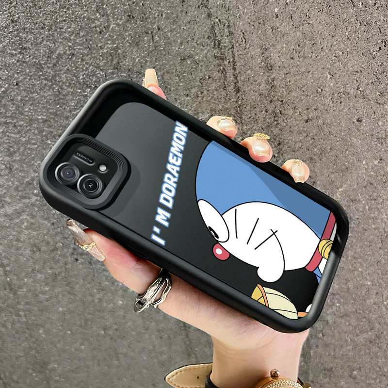 Casing Hp OPPO A16K OPPO A16E Case Kesing sarung lembut HP ponsel pola Doraemon lucu casing pelindun