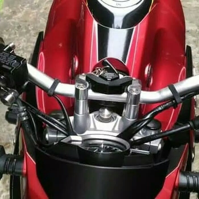 Tutup Raiser Stang Bar Clamp Vixion Byson Cb150R Scorpio Pcx Dll