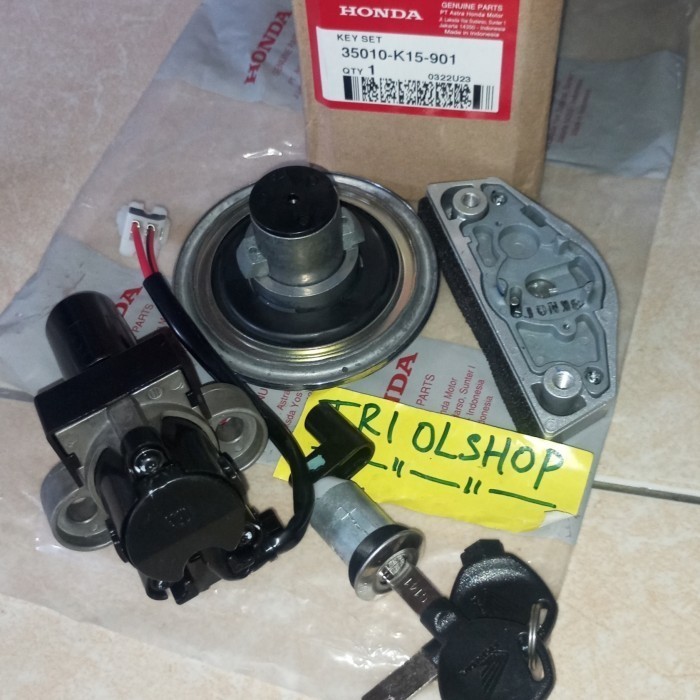 Ori Kunci Stop Kontak Cb150R Cb 150 R Cb150 150R Old Lawas Lama Set