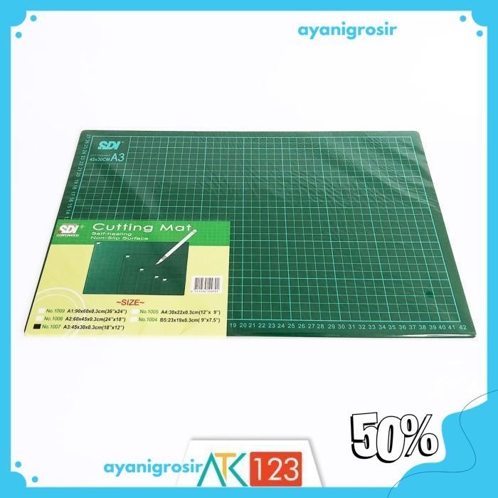 

ALAS POTONG / CUTTING MAT SDI A3 45 X 30 CM PRODUK PILIHAN