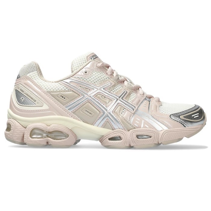 Sepatu Running Wanita Asics Gel-Nimbus 9 Cream Beige Size 36