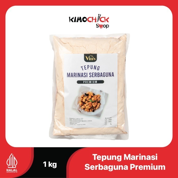 

Terlaris Tepung marinasi Crispy Chicken ala Shihlin 1kg SALE