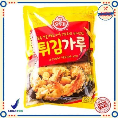 

Terlaris Korean Ottogi Frying Mix Powder 500 g Tepung Bumbu Tempura Goreng . SALE