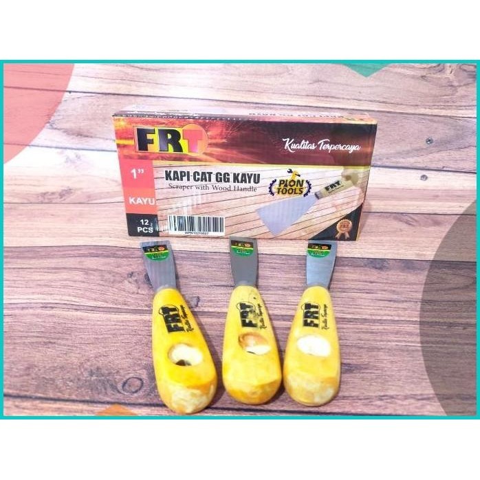 FRT KAPI 1" gagang KAYU Kapi Cat 1 inch 2.5 cm 19F3B2024 sparepart
