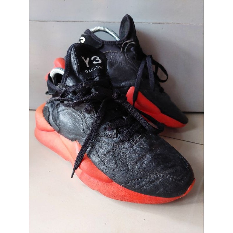(EUR: 40) Sepatu Ad¡das Y3 Kaiwa Black Red (Preloved)