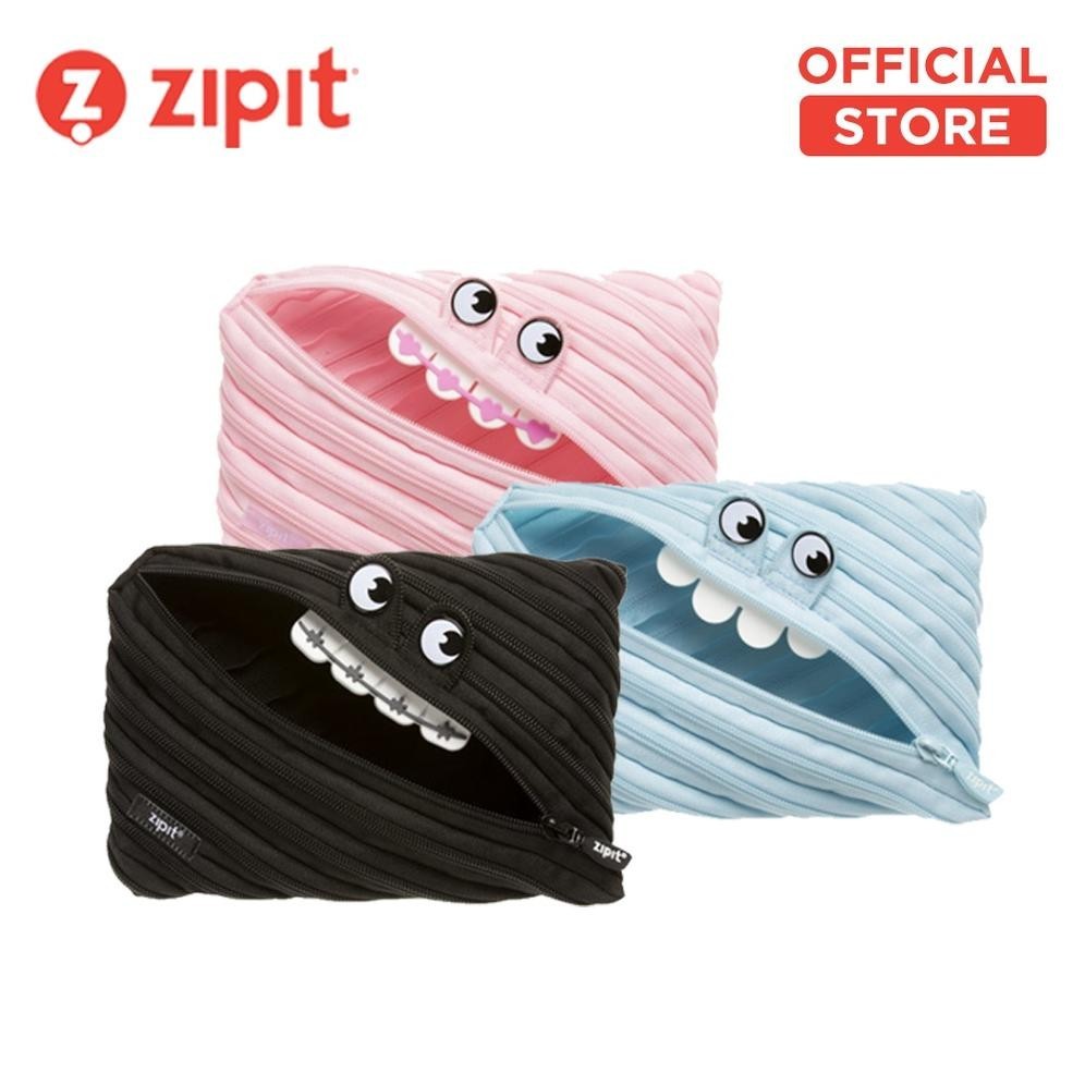 

Sedang Promooo !!! Tempat Makeup / Dompet Zipit Gorge Monster Jumbo Pouch Tempat Pensil