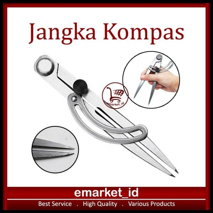 

GRATIS ONGKIR JANGKA KOMPAS PENANDA / SPACING COMPASS ADJUSTABLE / SCRIBE SCRIBER !!!!!!
