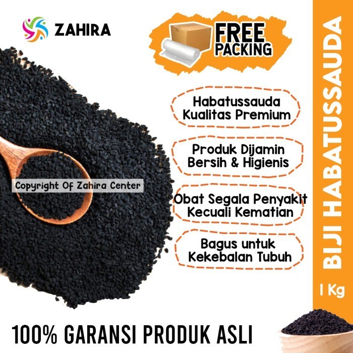 

Biji Jintan Hitam Murni 1Kg Kualitas Premium Habatussauda Habasi Arab