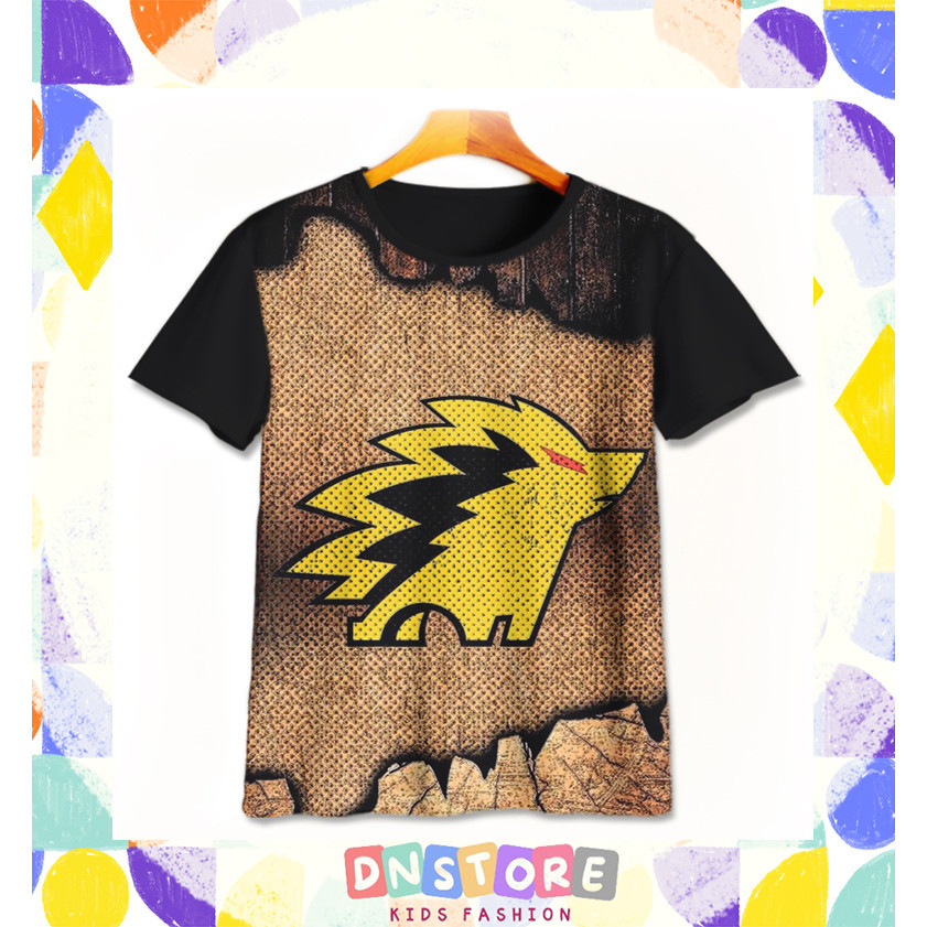 Kaos Anak ONIC Esports v5 Baju Film Animasi Kartun Anak ONIC Esports 3D Printing Untuk Umur 1-12 Tah