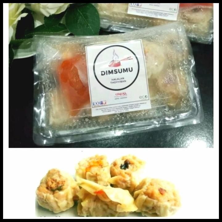 

DISKON DIMSUM AYAM FROOZEN REBUS DIMSUMU ISI 10EA /PACK ENAK GEDE HALAL !